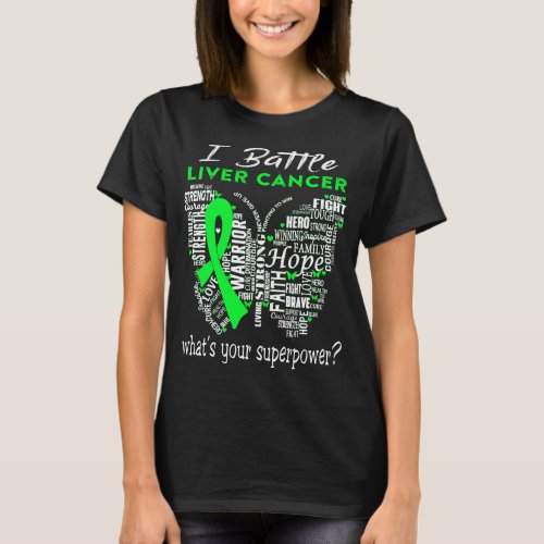 Liver Cancer Awareness Month Ribbon Gifts T_Shirt