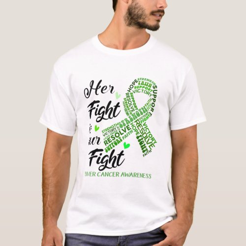 Liver Cancer Awareness Month Ribbon Gifts T_Shirt