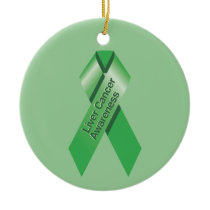 Liver Cancer Awareness Ornament