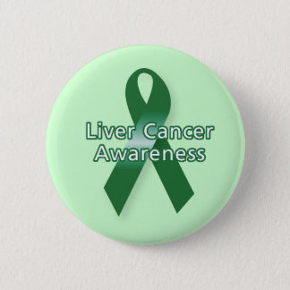 Liver Cancer Awareness Pinback Button