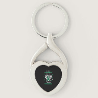 Liver Cancer Awareness Primary Hepatic Daughter Keychain