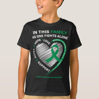 Liver Cancer Awareness Products Gifts Men Women Li T-Shirt