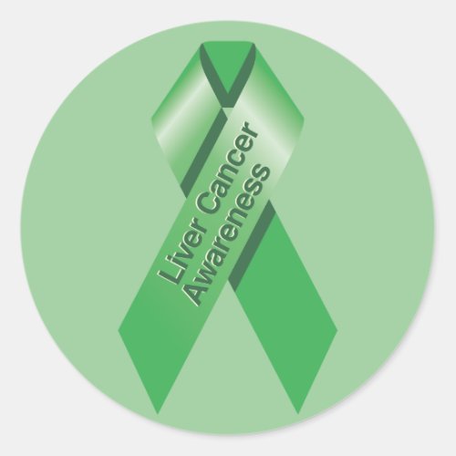 Liver Cancer Awareness Sticker