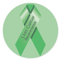 Liver Cancer Awareness Sticker