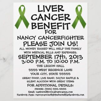 Liver Cancer Benefit Flyer
