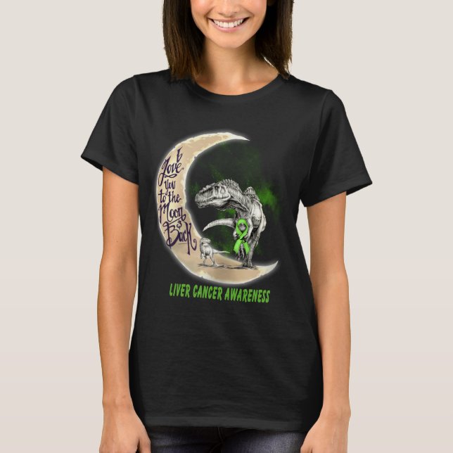 liver cancer dinosaur T-Shirt (Front)