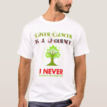 Liver Cancer is a Journey T-Shirt