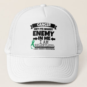 Liver Cancer Met Its Worst Enemy in Me Trucker Hat