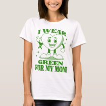 liver cancer mom shirt I wear green