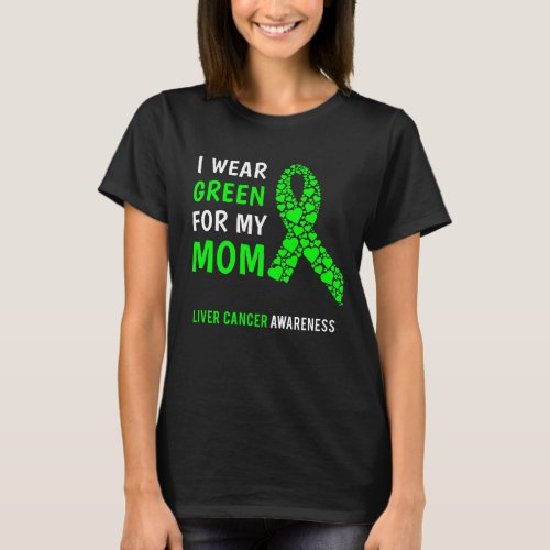 Liver Cancer Mom T_Shirt