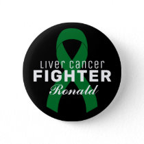 Liver Cancer Ribbon Black Button