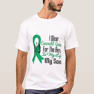 Liver Cancer Ribbon Hero My Son T-Shirt