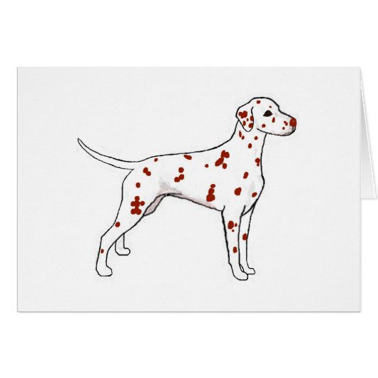 Liver Dalmatian Cards (Front Horizontal)