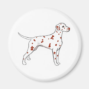 Liver Dalmatian Magnet