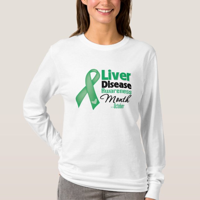 Liver Disease Awareness Month T-Shirt (Front)