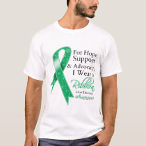 Liver Disease Support Hope Awareness T-Shirt
