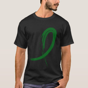 Liver Disease's Emerald Green Ribbon A4 T-Shirt
