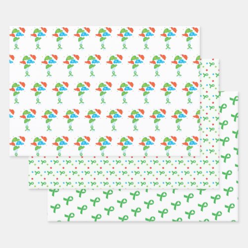 Liver Transplant Colorful  Wrapping Paper Sheets