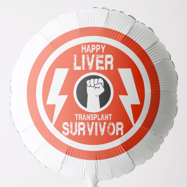 Liver Transplant Survivor Balloon (Front)