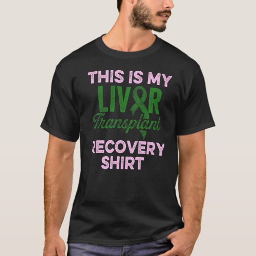 Liver Transplant Survivor Funny Organ Warrior 4 T_Shirt
