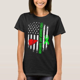Liver Transplant Survivor Warrior Organ Recipient T-Shirt