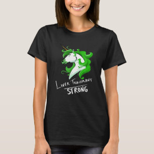 Liver Transplant Unicorn Strong T-Shirt