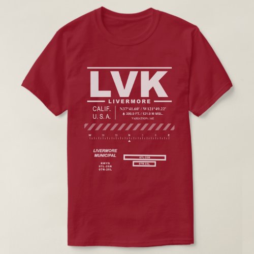 Livermore Municipal Airport LVK T_Shirt