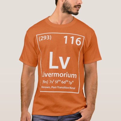 Livermorium Element T_Shirt