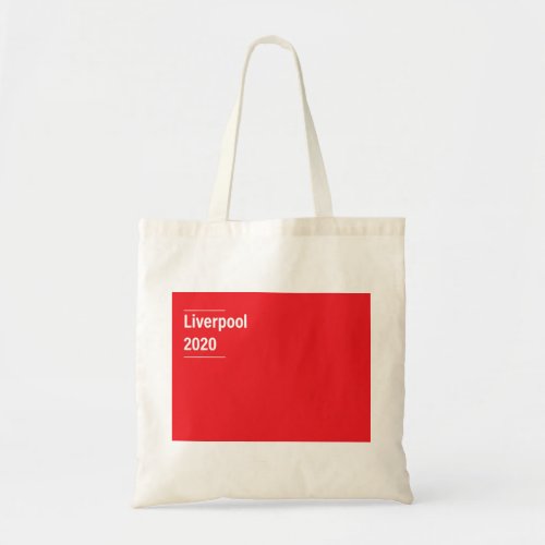 Liverpool 2020 Premier League Tote Bag