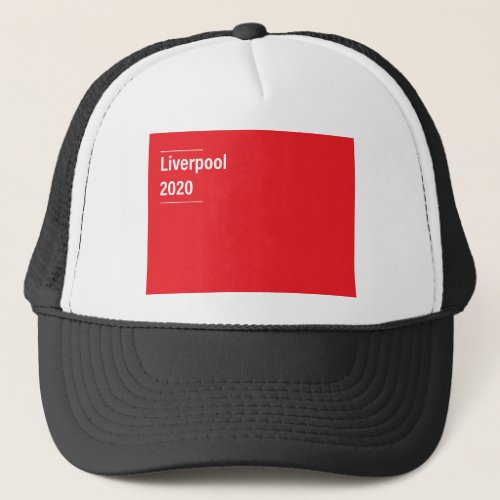Liverpool 2020 Premier League Trucker Hat