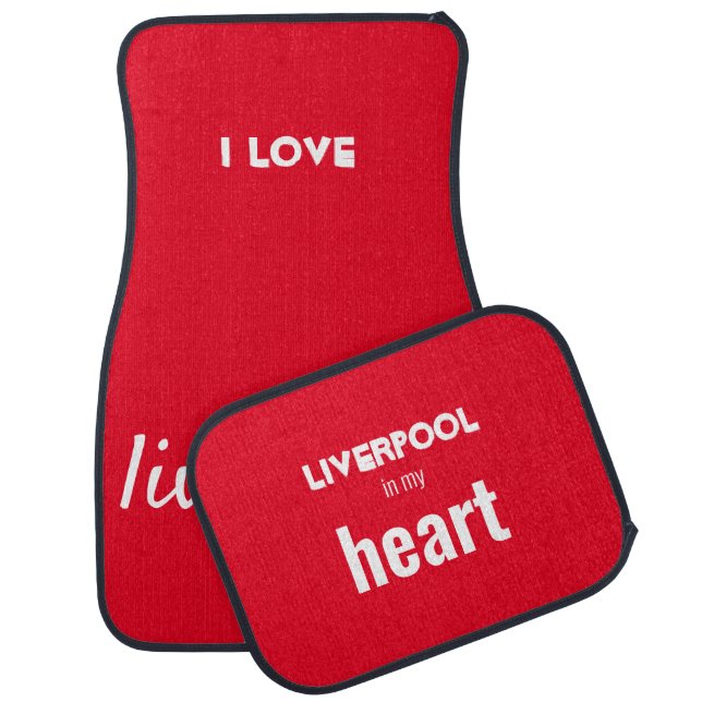 liverpool car mat (Set)