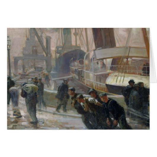 Liverpool Dockers at Dawn, 1903 (Front Horizontal)