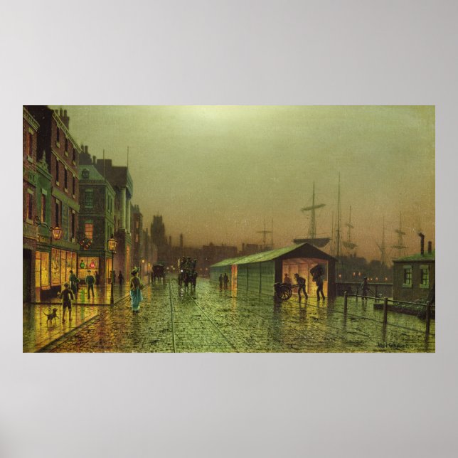 Liverpool Docks Poster (Front)