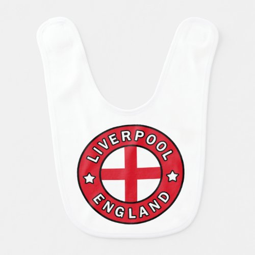 Liverpool England Baby Bib