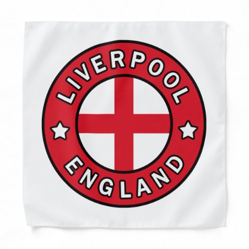 Liverpool England Bandana