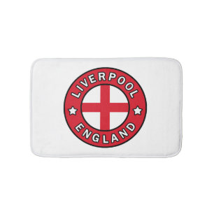 Liverpool England Bath Mat