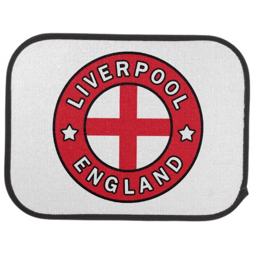 Liverpool England Car Floor Mat