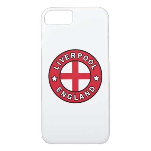 Liverpool England iPhone 87 Case