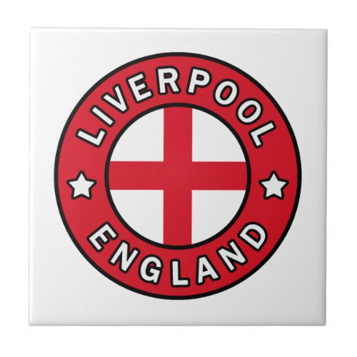 Liverpool England Ceramic Tile