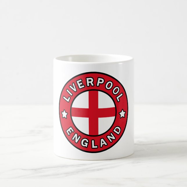 Liverpool England Coffee Mug (Center)
