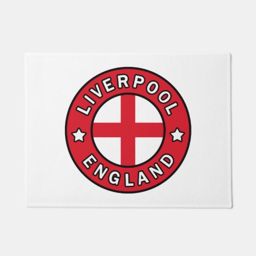 Liverpool England Doormat