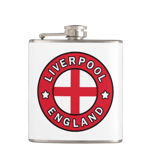Liverpool England Flask