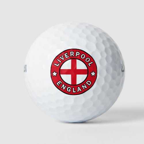 Liverpool England Golf Balls