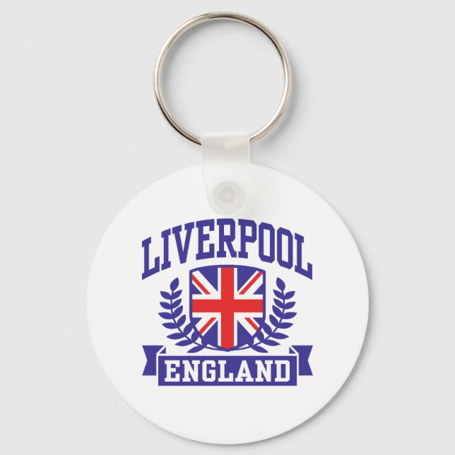 Liverpool England Keychain (Front)