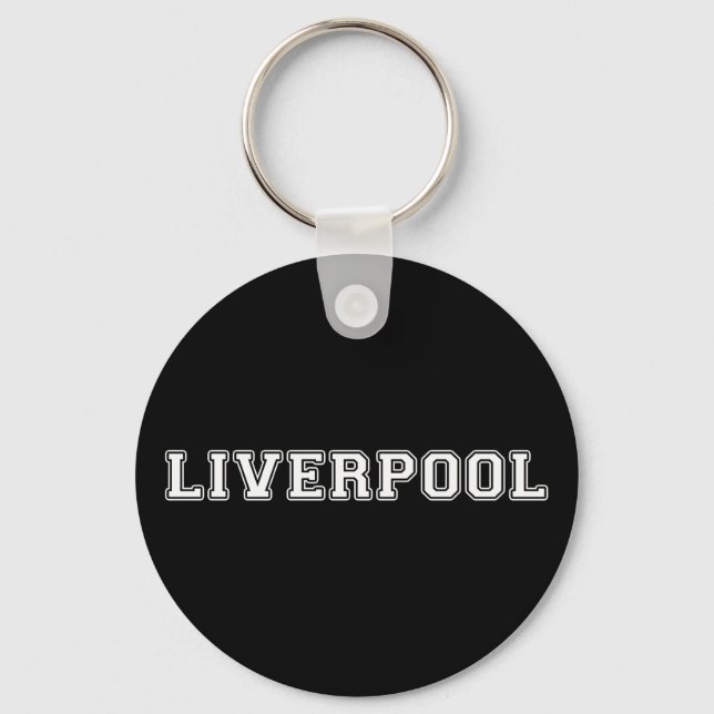 Liverpool England Keychain (Front)