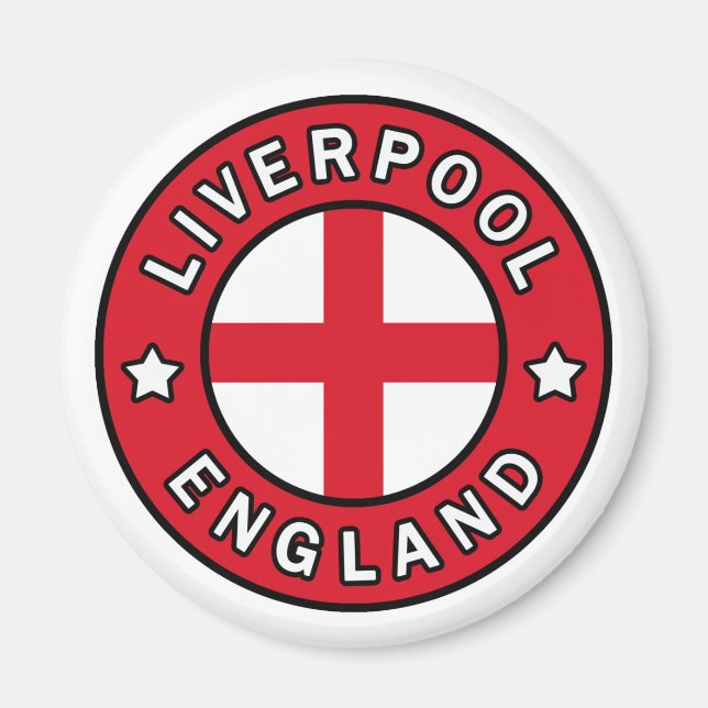 Liverpool England Magnet (Front)