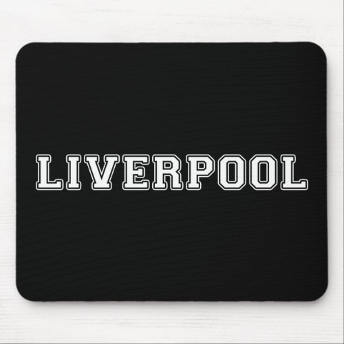 Liverpool England Mouse Pad