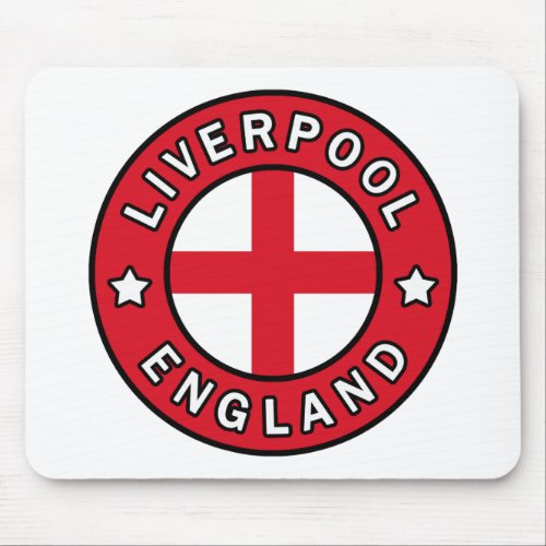 Liverpool England Mouse Pad