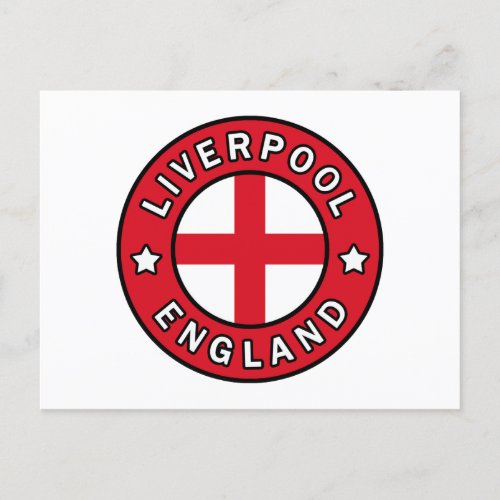 Liverpool England Postcard