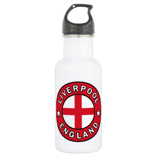Liverpool England Stainless Steel Water Bottle